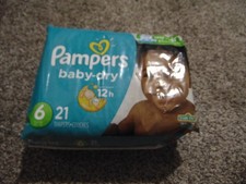 Pañales vintage Pampers Baby Dry 2018 talla 6 con equipamiento Seseame Street 18 unidades