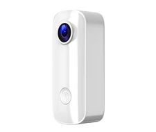 SJCAM C100+ Mini WiFi Action Camera 4K30fps Pocket Sized Wearable Body Camera,