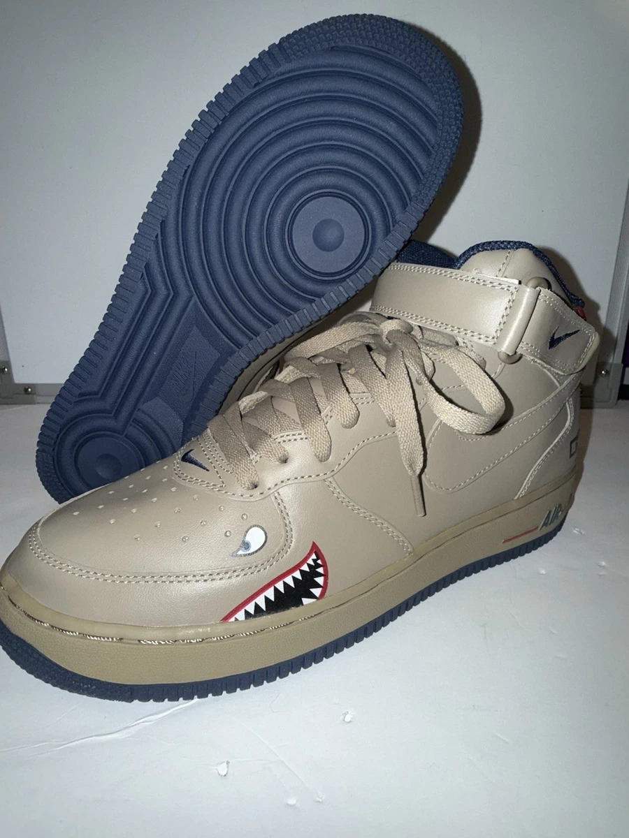 Nike Air Force 1 Mid “Tuskegee” Khaki/Midnight Navy – Size 11.5 – RARE Nike Air Force 1 Mid Tuskegee for Sale | Authenticity  main image 3