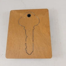 Key #2 Door House Ellison Educational Equip Accucut Wood Dies 6"x5" 