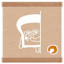 Kamio Japan Bread Thief Jacquard Towel 3.
