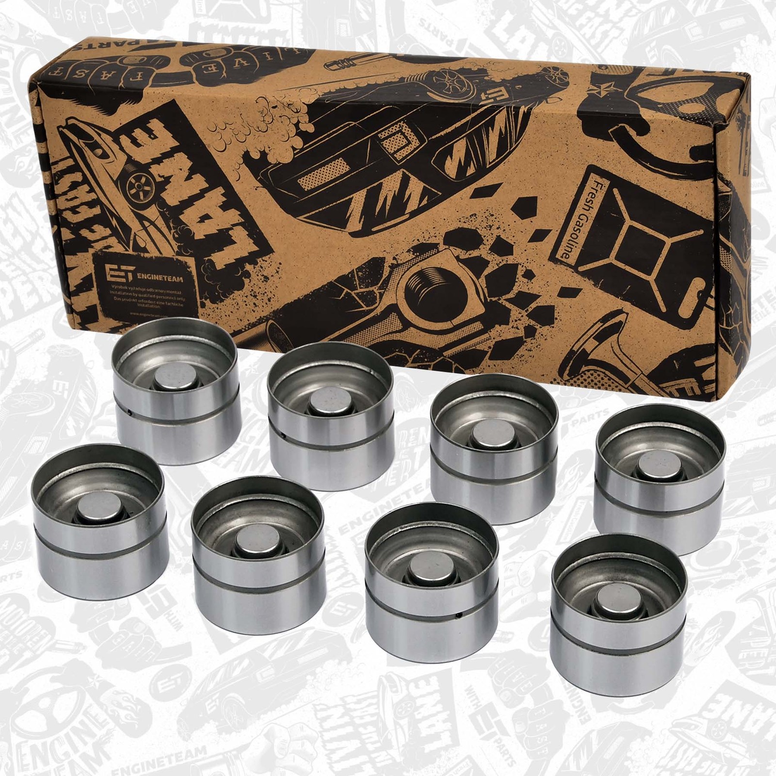 8x Valve Tappet Hydraulic ZH0042 4 Cylinder VW Skoda Audi Seat 1,8 1,9 2,0