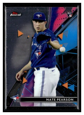 2021 Finest #81 Nate Pearson RC Toronto Blue Jays