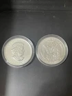 Apmex 1oz .999 Silver Round & 2013 1oz .9999 Silver Maple Leaf Round