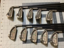 Ping ISI BerylliumNickel Set 🟢 3-W,LW,SW. U44 Shafts, GP CP2 Wrap Midsize Grips
