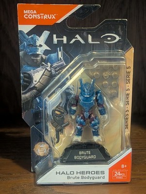 MEGA CONSTRUX HALO HEROES 5 BRUTE BODYGUARD NIB
