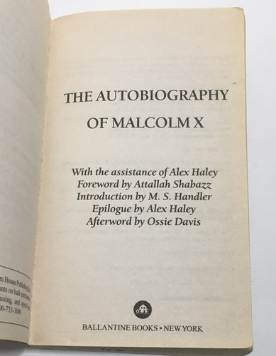 The Autobiography of Malcolm X ( As Told to Alex Haley ) Pb Book 2015 - Picture 2 of 5