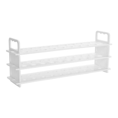 Eisco Labs Test Tube Rack, Holds 20x 20mm Tubes - Polypropylene