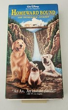 Homeward Bound: The Incredible Journey VHS 1993 Walt Disney Video Tape