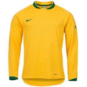 Détails Sur Maillot Nike Manches Longues Jaune Taille S Neuf Et Authentique