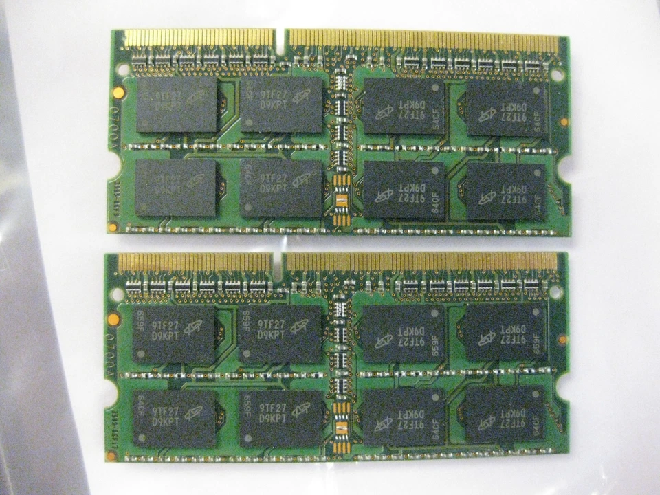 Micron 4GB 2x2GB PC3-8500S DDR3 Laptop RAM MT16JSF25664HZ-1G1F1 MacBook Pro - Image 2 of 4