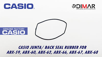 CASIO Joint/ Back Seal Rubber, For Models ABX-59, 60, 62, 66, 67, 68
