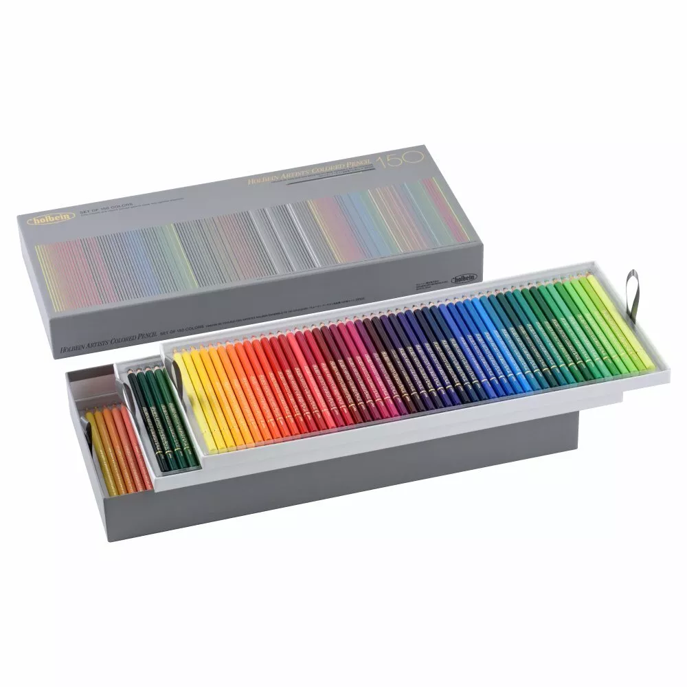 150 pièces Boîte Enfants Couleur Professionnel Dessin Ensemble Art Box  Crayon Dessin Enfants