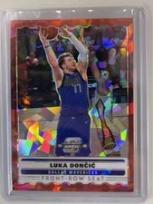 2019-20 Contenders Optic Front-Row Seat Red Cracked Ice Prizm Luka Doncic