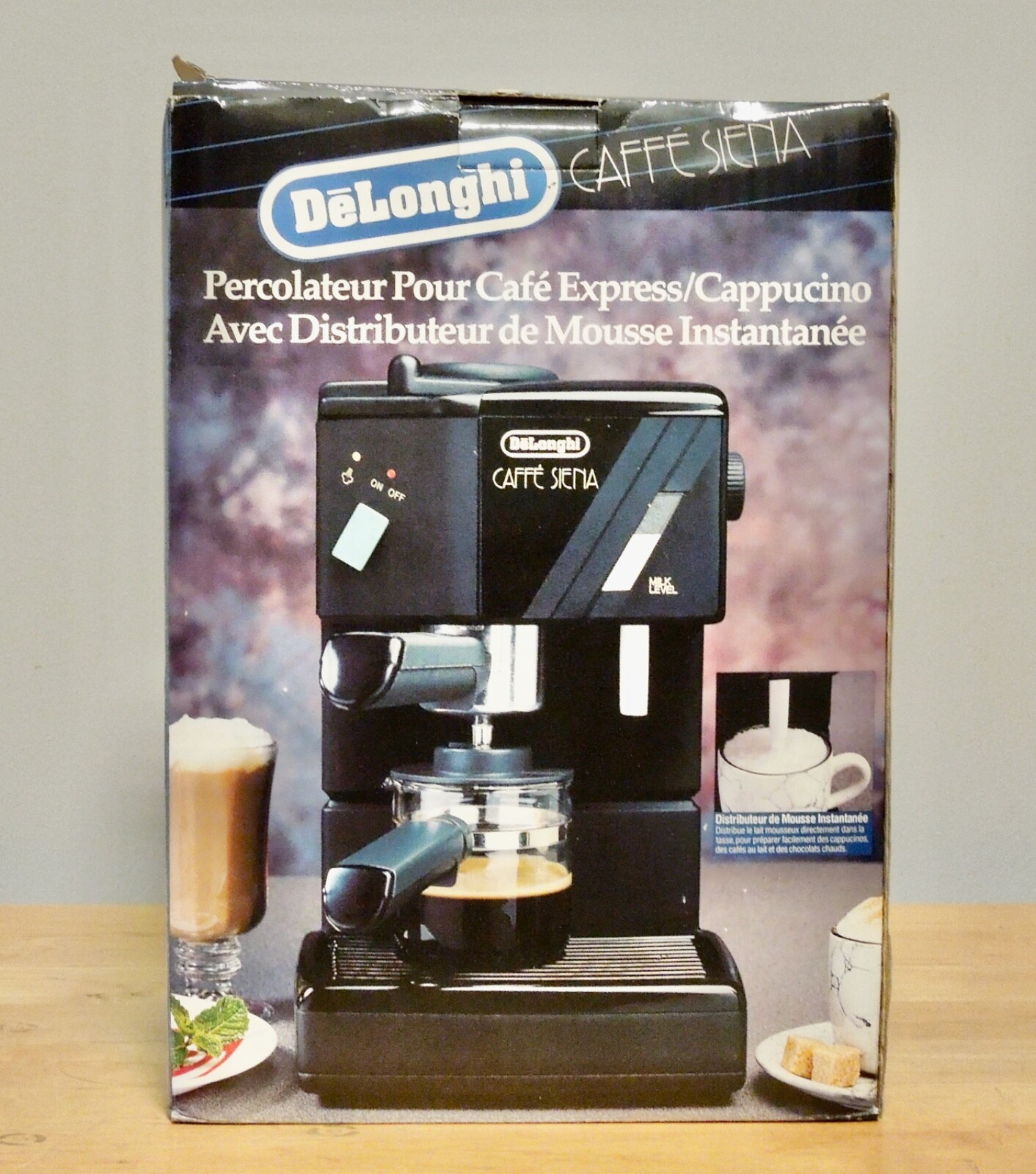 Brand New 1990s DeLonghi CAFFE SIENA Espresso/Cappuccino Maker  Model BAR-9IU