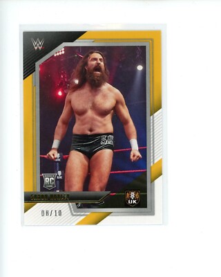 2022 Panini NXT Gold Saxon Huxley Rookie RC #d 8/10 #60