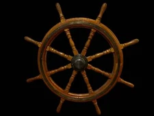 Authentic Ships Wheel