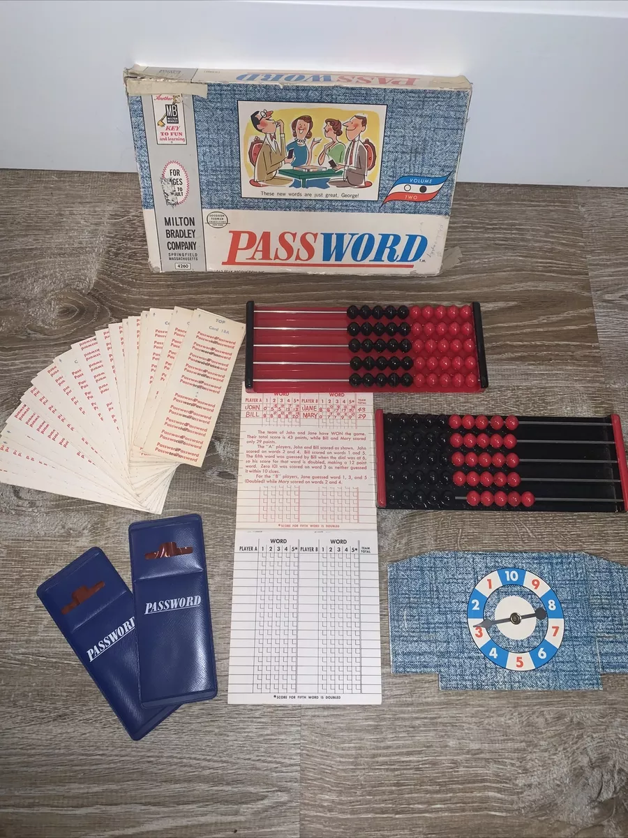 Password, Board Game