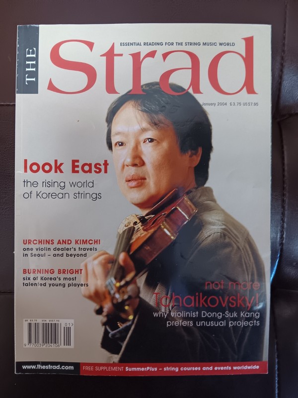 Strad Magazine - January 2004 - Look East, Not More Tchaikovsky, Dung-Suk Kang