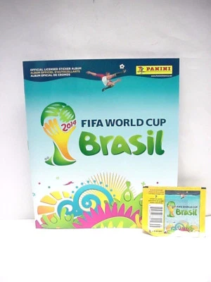 New 2014 FIFA World Cup Soccer Brasil Official Stickers Album