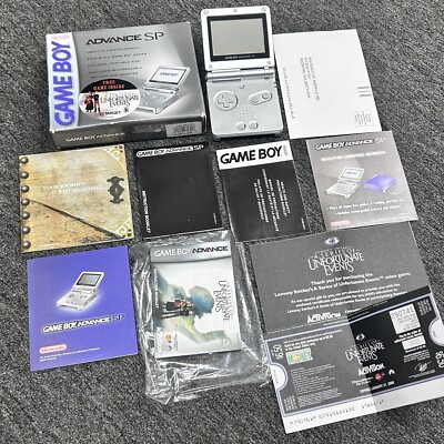 Target GBA Nintendo Game Boy Advance sp Console CIB Exclusive w/ Lemony ...