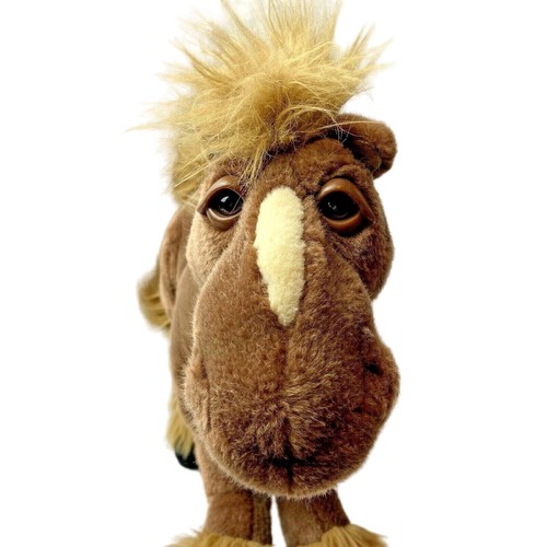 Peluche Big Horse Pony 16" Marrón Blanco Estrella Cara Montana Estilos de Vida - Imagen 3 de 11