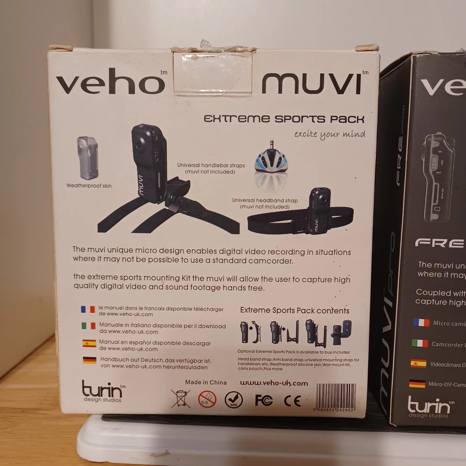 Veho Muvi Pro The Worlds Smallest Micro DV Camcorder Mini Video Camera  - Image 2 of 4