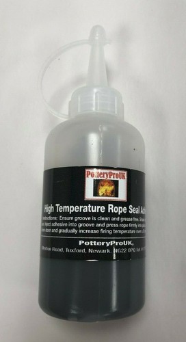 STOVE ROPE 5,6 8,10,12,20 or 25MM + GLUE + END DOOR SEAL TAPE WOODBURNER - Picture 11 of 12