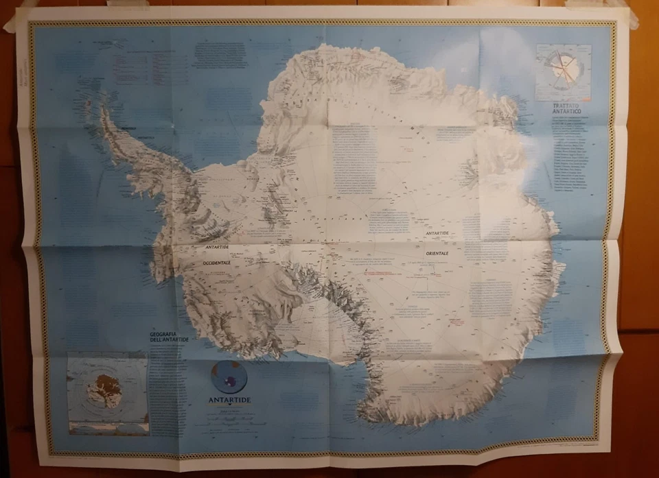 Mappe morfologia Oceani (fronte e retro) - National Geographic (2001) - Immagine 2 di 4