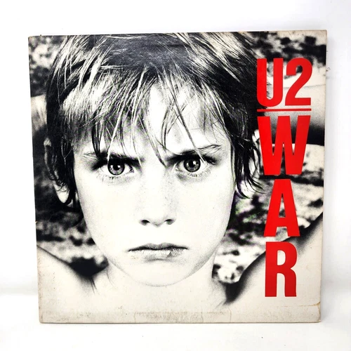 Island U2 War Album Vinyl Record Purple Label LP 90067-1 Stereo 1983 Vintage