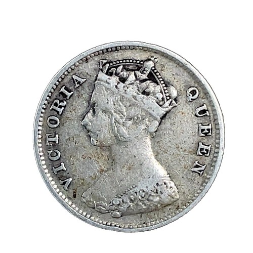 1899 Hong Kong Silver 10 Cents (A1372) | eBay