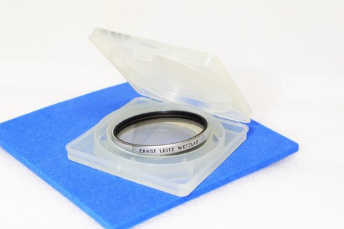 Leica E48 48mm N.Y. SL Skylight Filter w/Case F/Leica 28mm V.1 /V.2 M Lens Mint - Picture 2 of 9