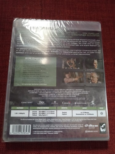 Existenz BRAND NEW Turbine Blu-Ray David Cronenberg - Picture 2 of 2