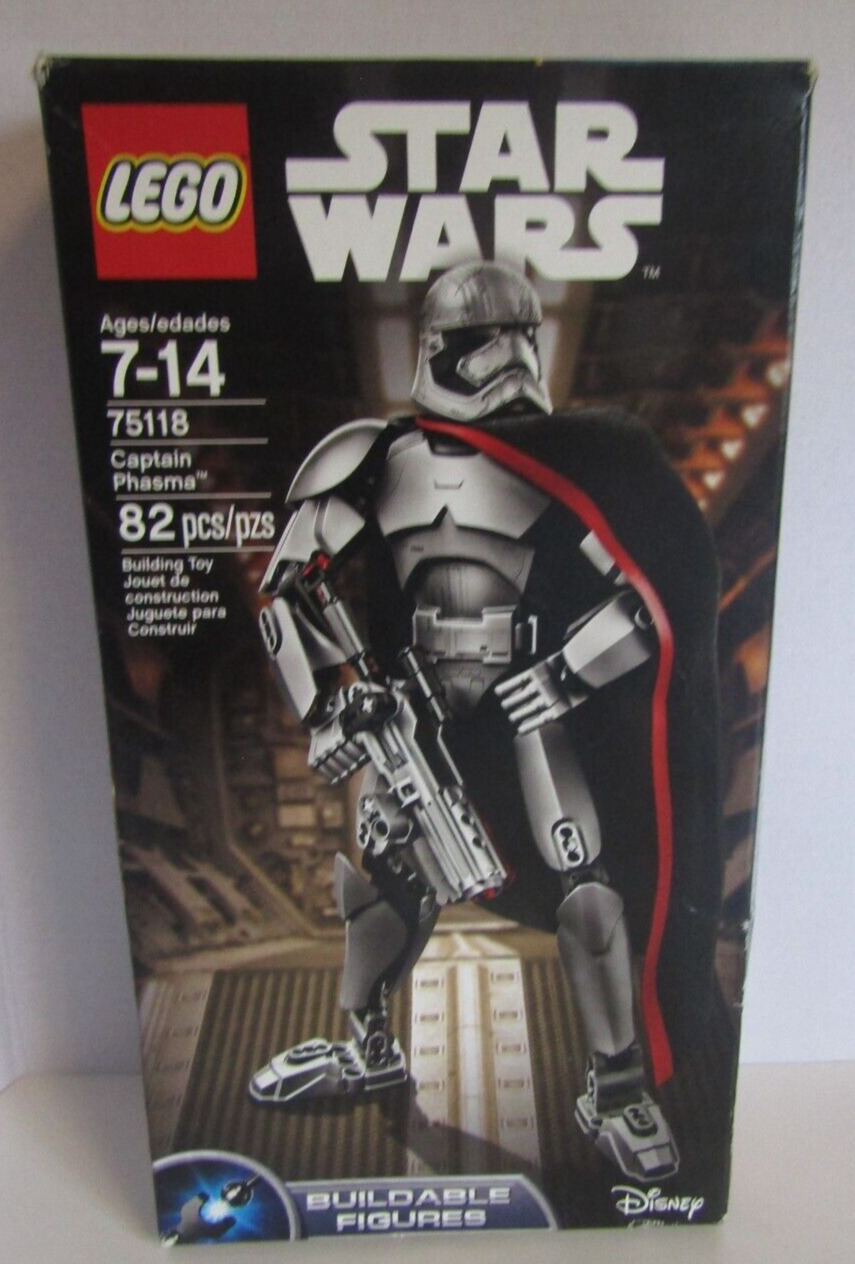 LEGO Star Wars CAPTAIN PHASMA #75118 – Retired – Open box Bags Sealed