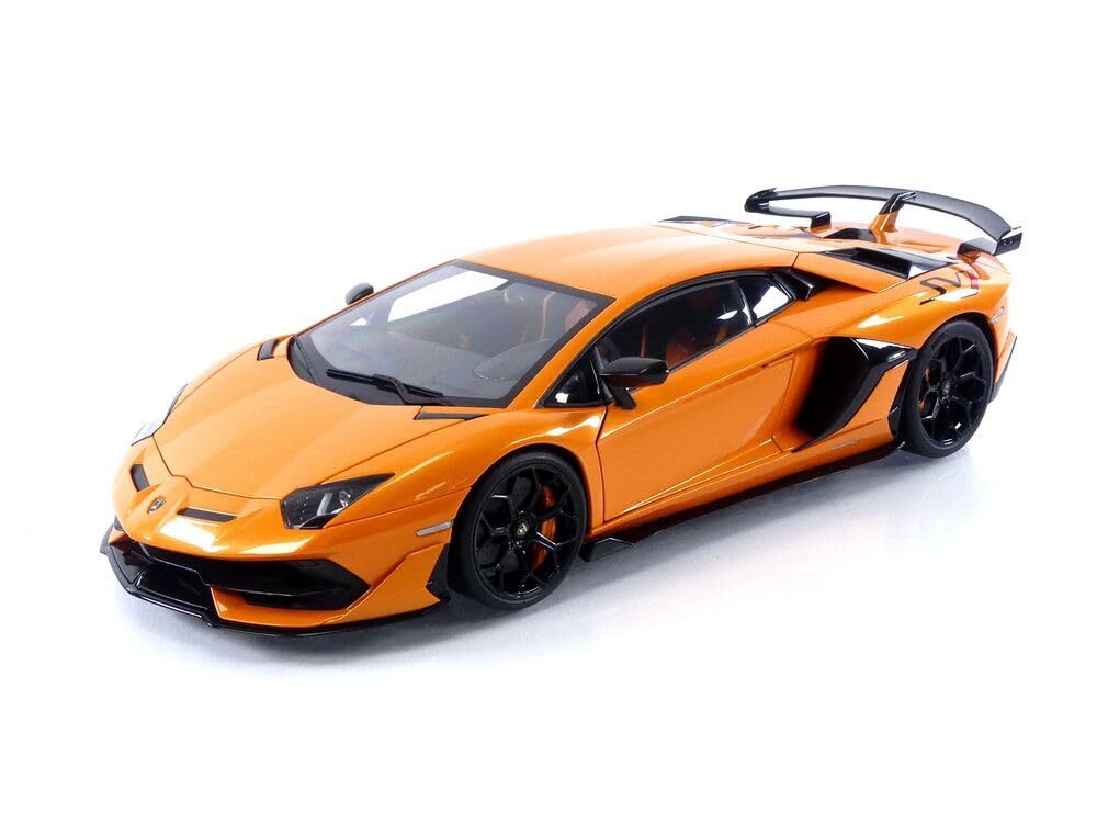 オートアート　Lamborghini　AVENTADOR Autoart Lamborghini Aventador SVJ Arancio Atlas Pearl Orange 1/18