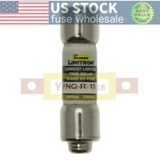 10PCS FNQR15 New Bussmann FNQ-R-15 15A 600Vac Time-delay Fuse Fast Shipment
