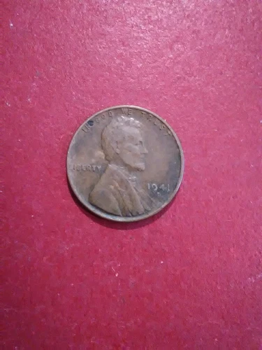 1941-D Lincoln Wheat Penny! 95% Copper! Very Good Condition!**#1934