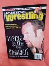 Inside Wrestling Magazine Oct 2002 Undertaker Goldberg Triple H Wahoo McDaniel