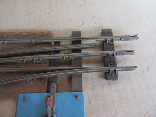 C26 LR Louis Roussy Weiche links Messing Traversen Holz Null O Le Rapide - Bild 2 von 10
