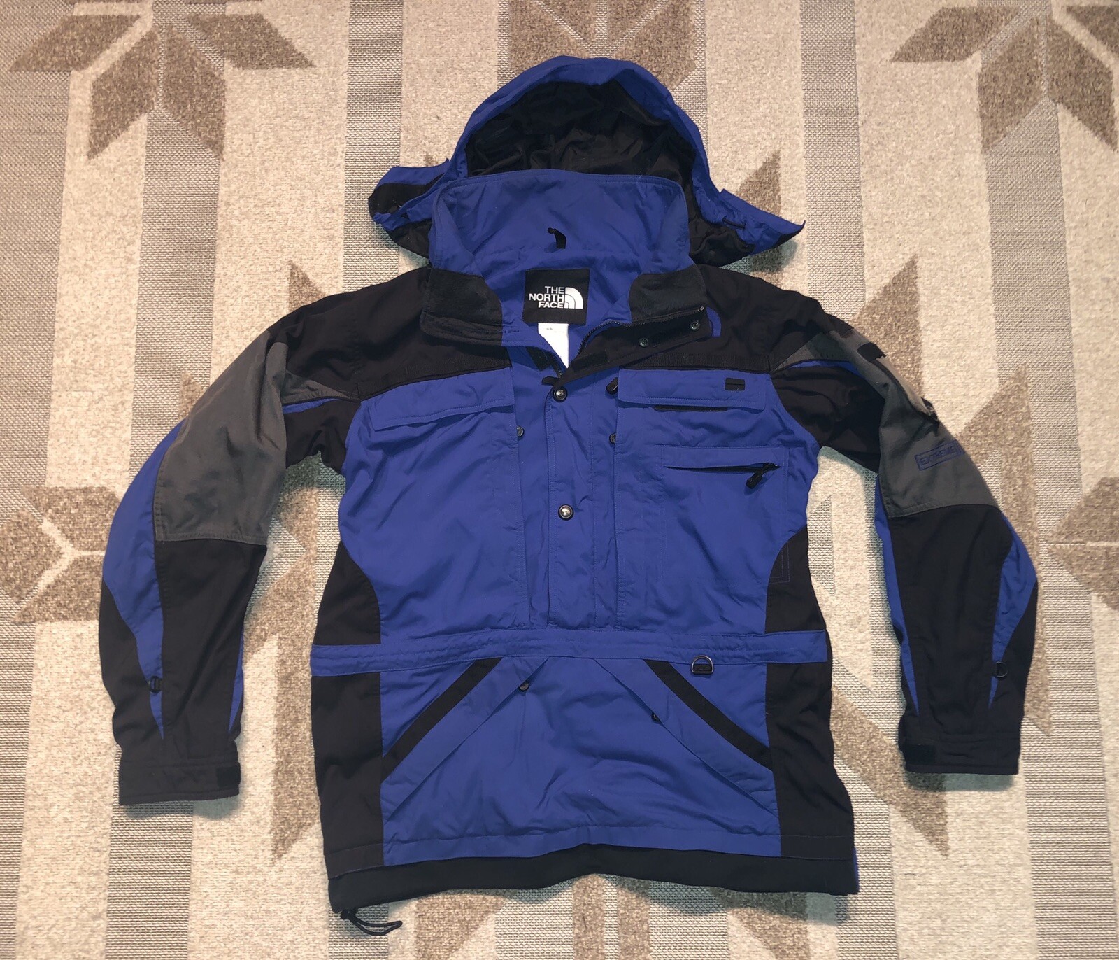Mens Extreme Gear Ski Snow Jacket Blue 