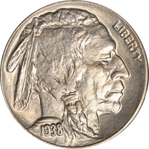 1938-D/D Buffalo Nickel