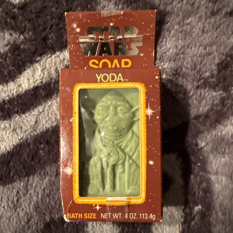 Yoda Bar Bath Soap (Vintage Star Wars, Omni Cosmetics) NEW