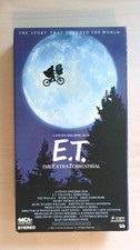 E.T. The Extra-Terrestrial VHS Tape Steven Spielberg Classic MCA Home Video 1982
