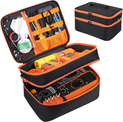 Storage Bag with Klein Tools ET310 AC Circuit Breaker, GFCI Outlet Electrical...