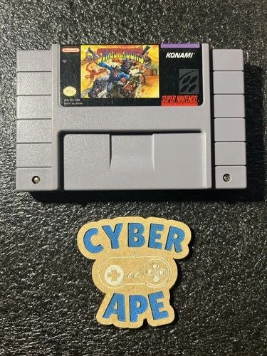 Sunset Riders (Super Nintendo, SNES, 1993) Authentic