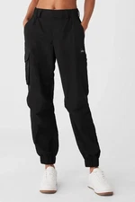 NWT ALO High-Waist Break Line Jogger Black S