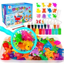 20 Colors Magic Water Gel Kit - DIY Squishy Maker Set for Kids, Aqua Fairy Toys,
