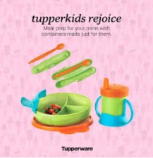 Tupperware Kids Feeding Set - Bowl, Cup, Spoon