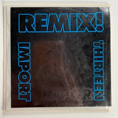 Various Artists   Remix! Import Thirteen CD 1999 Promo Dance DJ Central