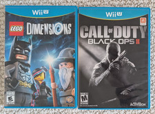 Wii U Games Bundle Lego Dimensions & Call of Duty Black Ops 2 (UNTESTED)